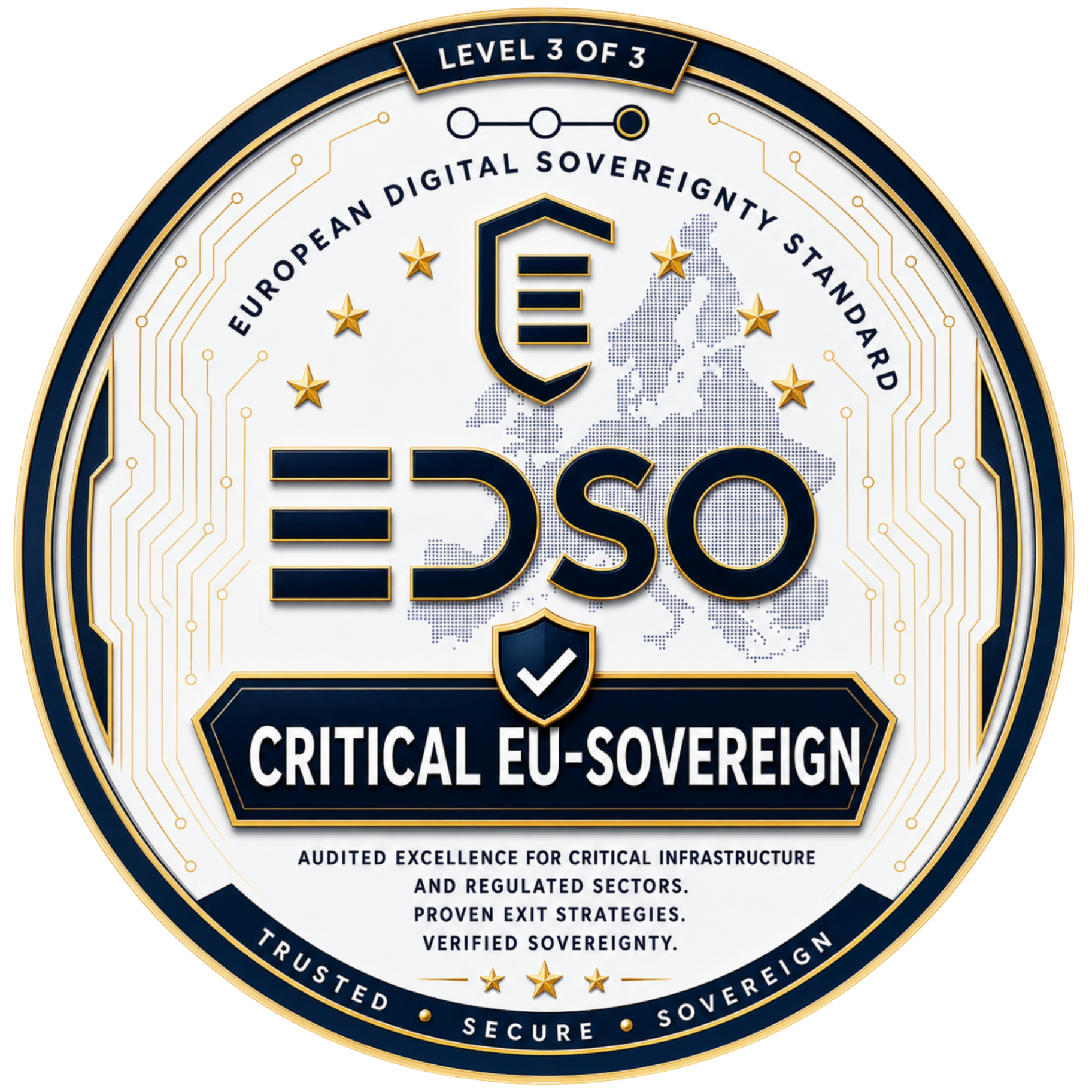 EDSO Critical EU-Sovereign Badge (L4)