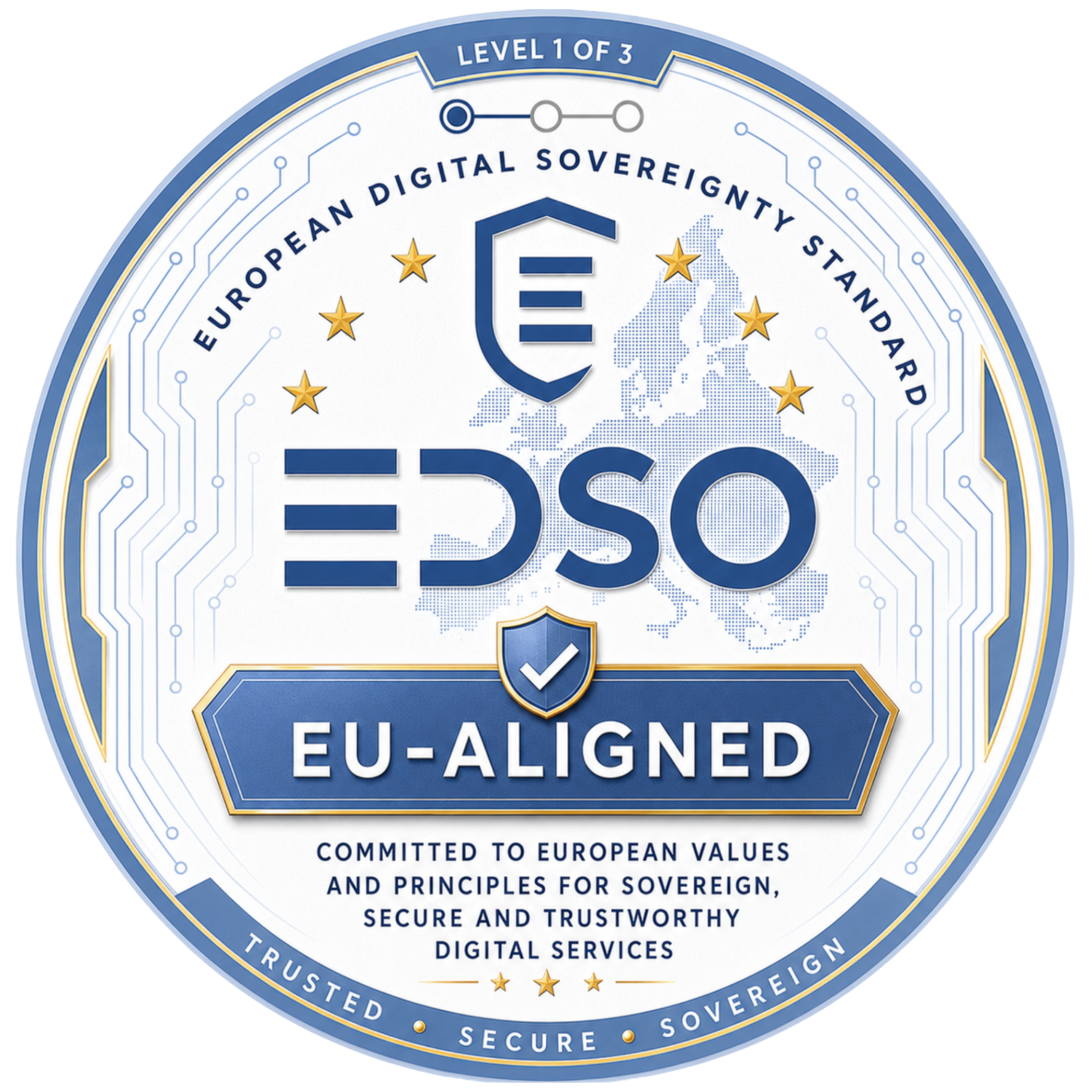 EDSO EU-Aligned Badge (L2)
